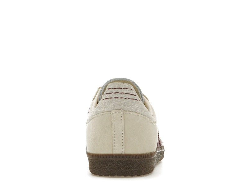 adidas Samba OG Wonder White Maroon (Women's)