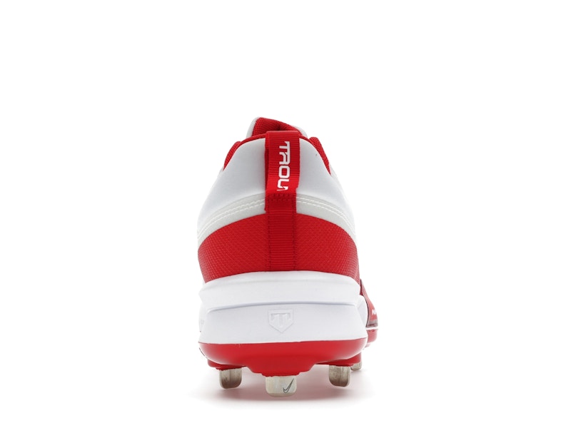Nike Force Zoom Trout 9 Pro White Team Red University Red