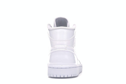 Jordan 1 Mid Triple White (Women's)