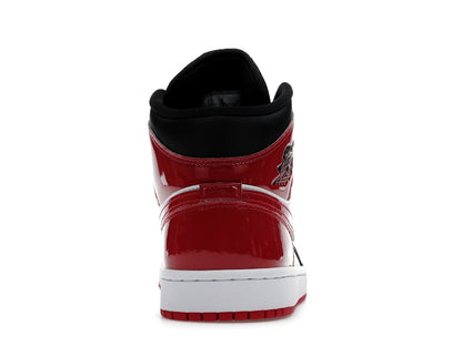 Jordan 1 Mid SE Patent Bred Toe