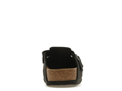 Birkenstock Boston Vegan Birkibuc Black