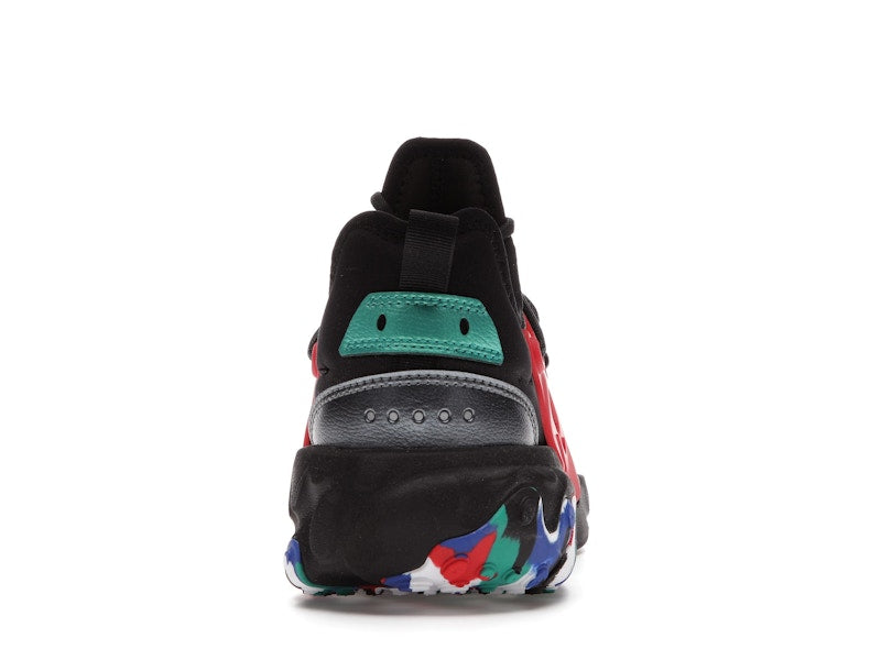 Nike React Presto Black Red Multicolor (GS)