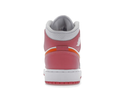 Jordan 1 Mid Pinksicle Safety Orange (GS)