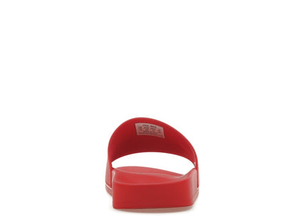 Balenciaga Pool Slide Red White