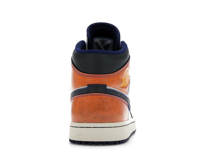Jordan 1 Mid SE Summit White Crimson Bliss Deep Royal Blue Iron Grey