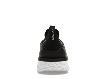 Nike Epic Phantom React Flyknit Black White