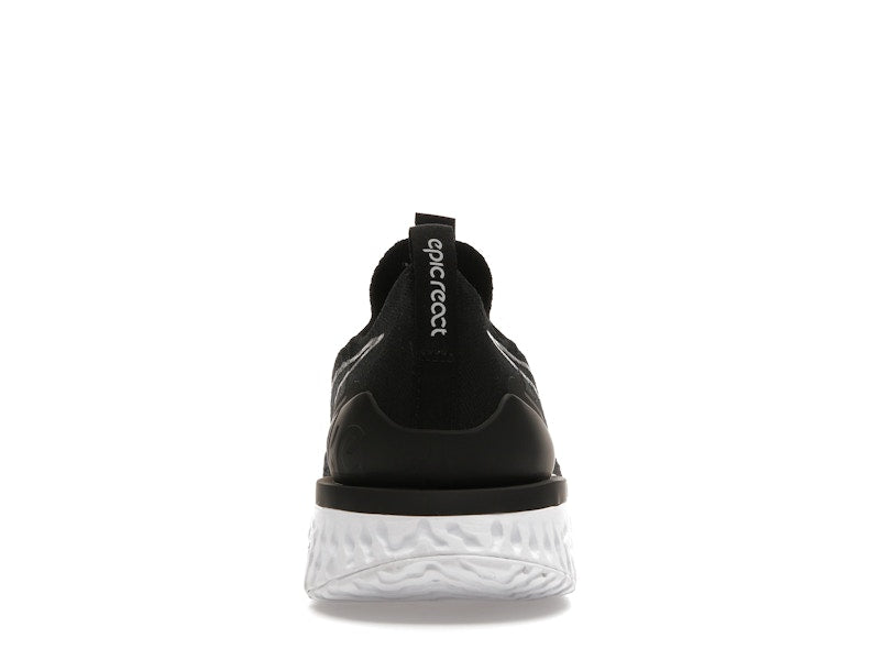 Nike Epic Phantom React Flyknit Black White