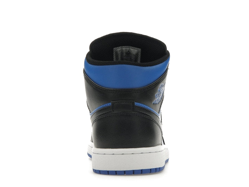 Jordan 1 Mid Black Royal Blue