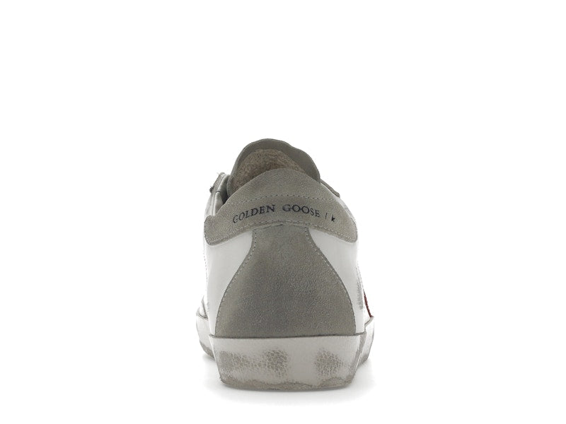 Golden Goose Super-Star White Grey Red (Women's)