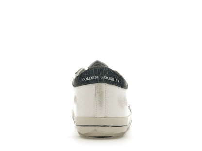 Golden Goose Super-Star Glitter Cream Silver (Women's)