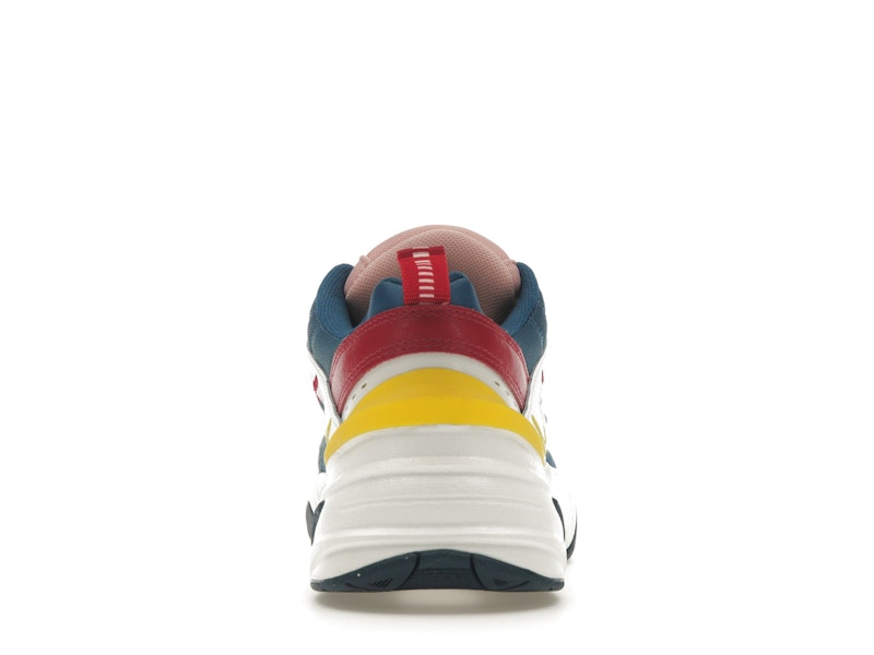 Nike M2K Tekno Blue Force Summit White Chrome Yellow (Women's)