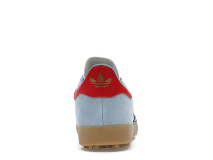 adidas Gazelle Spikeless Golf Clear Sky Royal Better Scarlet