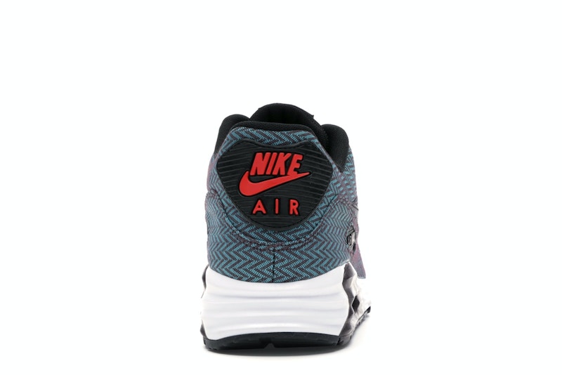 Nike Air Max Lunar90 Burgundy-Herringbone