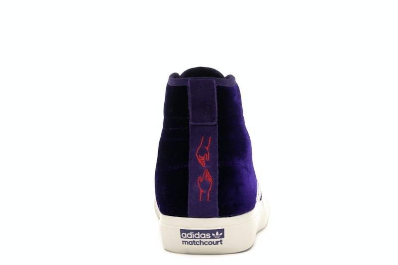 adidas Matchcourt High RX Na-Kel Smith Purple Velvet