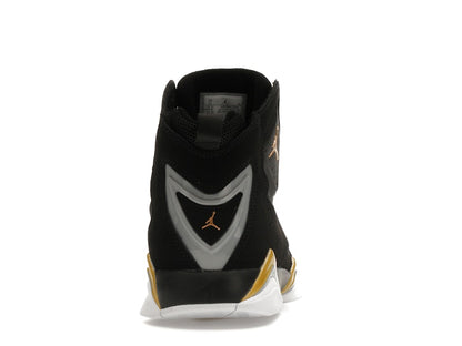 Jordan True Flight Black Metallic Gold