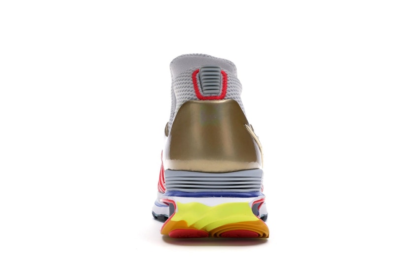Nike Shox Gravity Vast Grey Metallic Gold