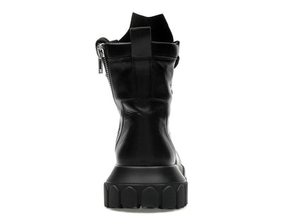 Rick Owens Lido Jumbo Laced Bozo Tractor Black