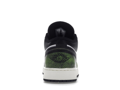Jordan 1 Low Wear Away Electric Green (GS)
