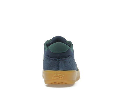 Nike SB Force 58 Midnight Navy Fir Gum Light Brown University Gold