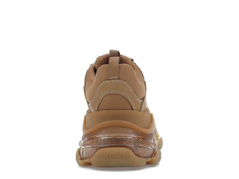Balenciaga Triple S Clear Sole Light Camel (Women's)