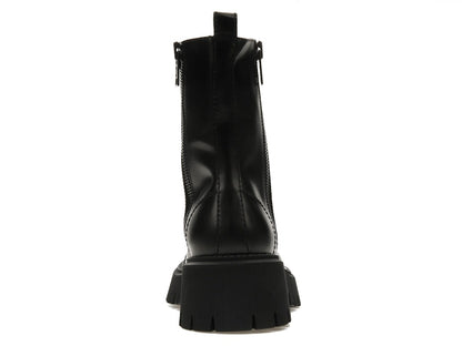 Balenciaga Tractor 20mm Zip Up Boot Black