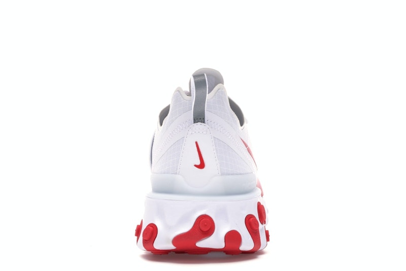 Nike React Element 55 White Red
