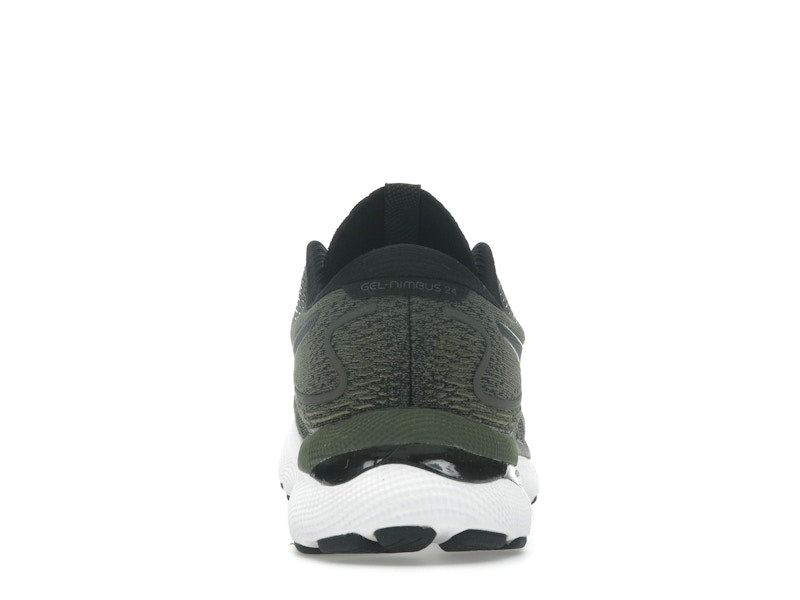 ASICS Gel-Nimbus 24 Olive Canvas Gunmetal