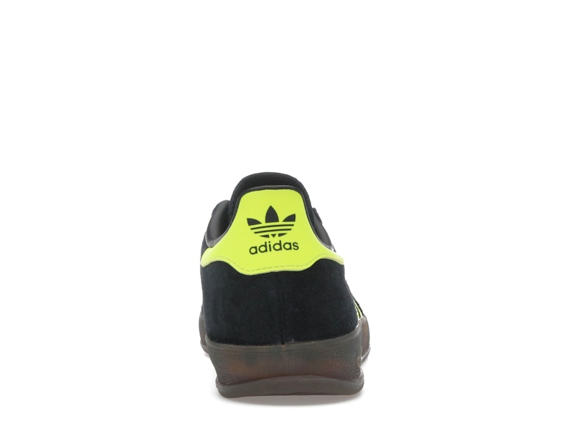 adidas Gazelle Indoor Core Black Solar Yellow Cloud White
