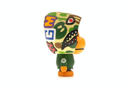 BAPE Baby Milo Shark Hoodie Vinyl Toy Green
