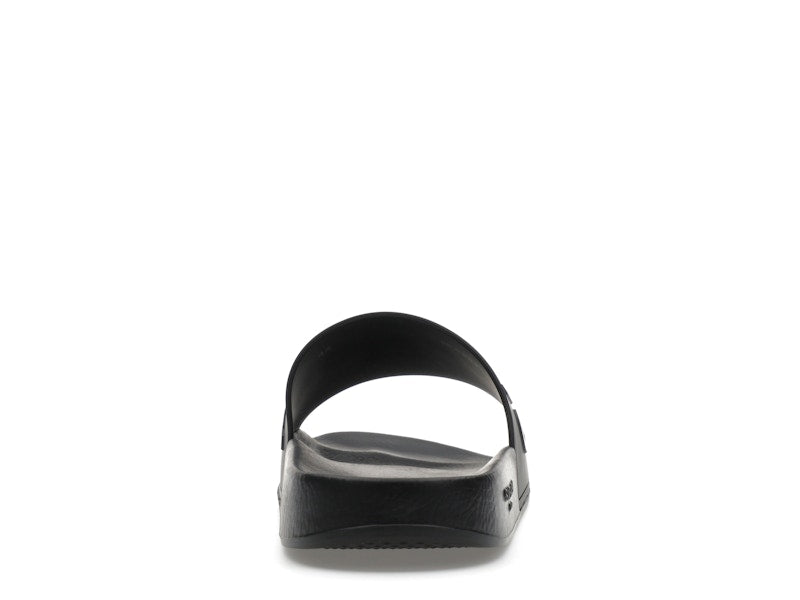 Givenchy Paris Flat Sandals Black White