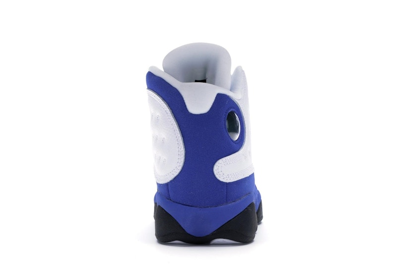 Jordan 13 Retro White Hyper Royal Black (GS)