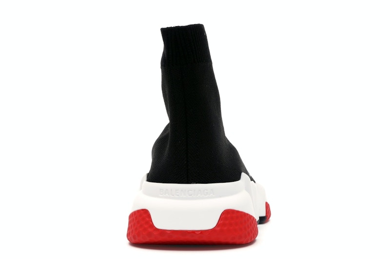Balenciaga Speed Trainer Black Red 2019 (Women's)