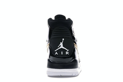 Jordan Legacy 312 Black Gold Patent