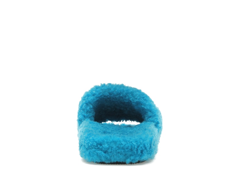 Balenciaga Furry Slide Sky Blue