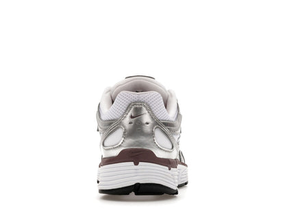 Nike P-6000 White Metallic Silver Tattoo (Women's)