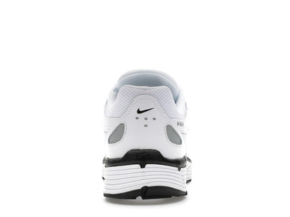 Nike P-6000 White Metallic Silver Black
