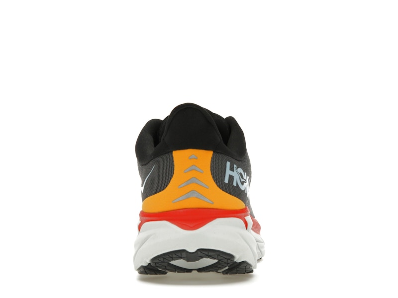 Hoka One One Clifton 8 Anthracite Castlerock Red