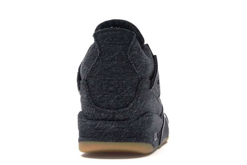 Jordan 4 Retro Levi's Black (GS) (Blank Tag)