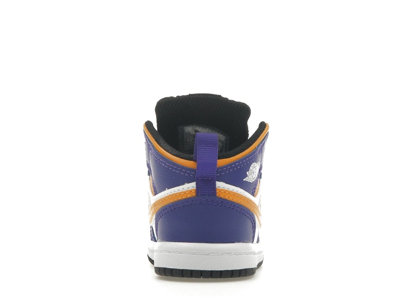 Jordan 1 Mid Lakers (2022) (TD)