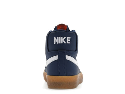 Nike SB Zoom Blazer Mid Orange Label Navy Gum