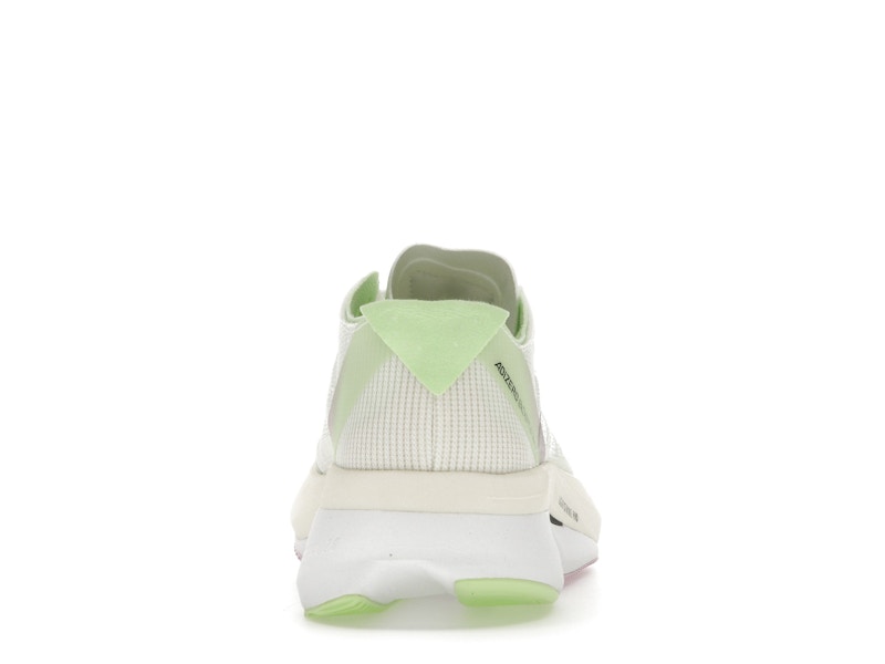 adidas Adizero Boston 12 Cloud White Core Black Green Spark