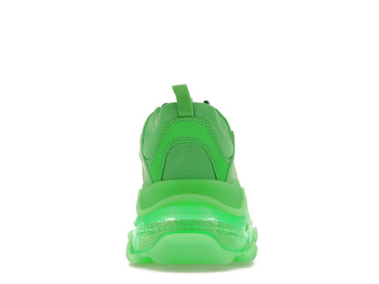 Balenciaga Triple S Clear Sole Bright Green
