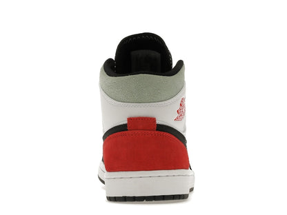 Jordan 1 Mid SE Red Black Toe