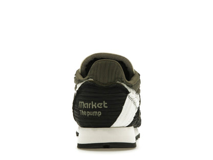 Reebok Classic Leather Pump Market Army Green