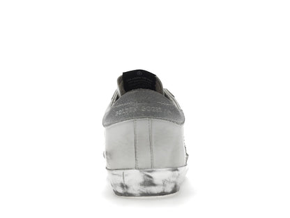 Golden Goose Super-Star White Silver Sparkle (Women's)