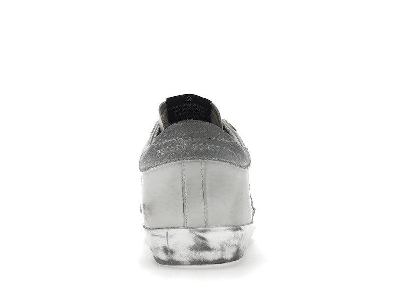Golden Goose Super-Star White Silver Sparkle (Women's)