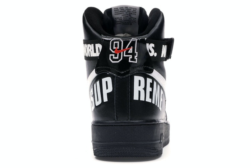 Nike Air Force 1 High Supreme World Famous Black
