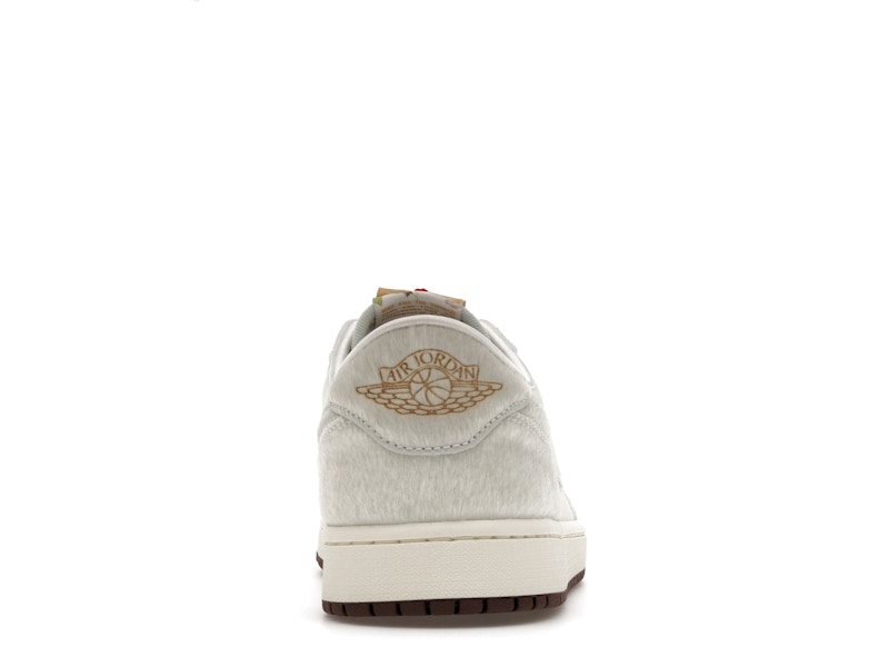 Jordan 1 Retro Low OG Football Grey Sail Light Chocolate