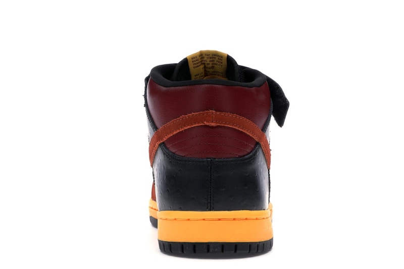 Nike SB Dunk Mid Ostrich Team Red