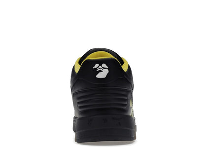 OFF-WHITE Out Of Office "OOO" Low Tops For Walking Black Yellow